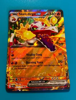 Skeledirge Ex #37 Pokemon Card - Paldea Evolved 037/193 NM Double Rare Holo TCG - Image 3