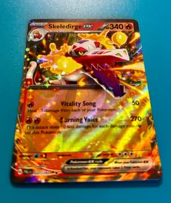 Skeledirge Ex #37 Pokemon Card - Paldea Evolved 037/193 NM Double Rare Holo TCG - Image 4