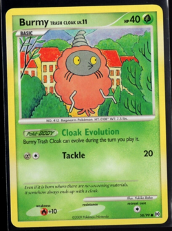 Burmy 58/99 Common Platinum Arceus Pokemon TCG Near Mint - Image 1