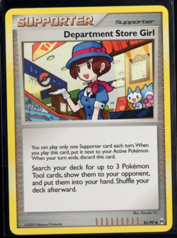 Department Store Girl 85/99 Uncommon Platinum Arceus Pokemon TCG Near Mint - Image 1