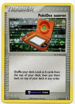 PokeDex Handy909 96/112 Pokemon TCG EX Firered & Leafgreen Reverse Holo - Image 1