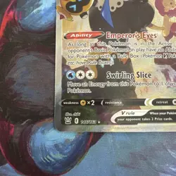 2021 Pokemon SWSH Battle Styles Empoleon V Alternate Full Art 146/163 - Image 3