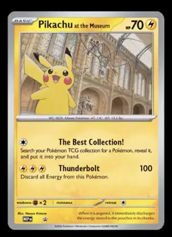 PRESALE Pokemon x Natural History Museum Exclusive Promo | International Ship - Image 1