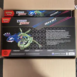 7 X COMPLETE BOX Pokemon Crown Zenith Sea And Sky Premium Collection SEALED - Image 3