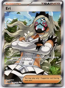 Pokemon TCG Eri 199/162 Temporal Forces Full Art Holo Rare Near Mint - Image 1