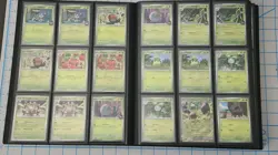Pokemon Destined Rivals Complete Base Set + Complete Reverse Holo Set + Binder - Image 5