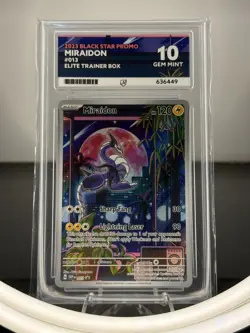 Miraidon - Pokemon TCG Black Star Promo - 013 - Elite Trainer Box Graded Ace 10 - Image 1