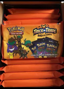 1x SEALED 2024 Trick or Trade Booster CASE (12 Bundles - 420 Pokemon Packs) - Image 4