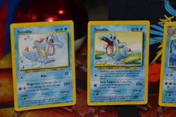 Pokemon TCG X4 Neo Genesis Totodile 80/111 + 81/1111 + Croconaw 31/111+ 32/11 NM - Image 3