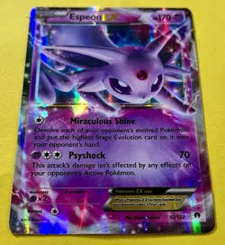 Espeon EX 2016 Pokemon XY Breakpoint HOLO 55/122 - Image 2