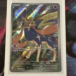 2025 POKEMON PFL EN-PHANTASMAL FLAMES 100 ZACIAN ILLUSTRATION RARE - Image 1