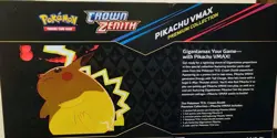 Pokemon TCG - S&S Crown Zenith - Pikachu VMAX Premium Collection - SEALED - Image 5