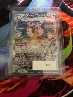 Pokemon TCG Charizard EX Obsidian Flames Holo Special Full Art 223/197 - Image 1