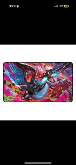 Lot Of 6 Pokemon Phantasmal Flames UPC Box, Mat, Sleeves, Deck Box, & Coin - Image 4