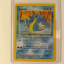 Lapras 12/18 Southern Islands Pokemon TCG Excellent Sleaved Since 2001 - Image 1