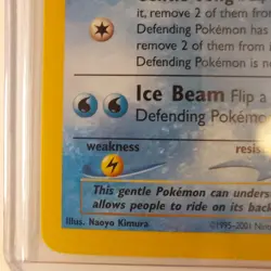 Lapras 12/18 Southern Islands Pokemon TCG Excellent Sleaved Since 2001 - Image 4