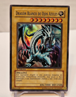 Blue-Eyes White Dragon SKE-SP001 SPANISH Super Rare 1st Edition Yugioh 917 - Image 1