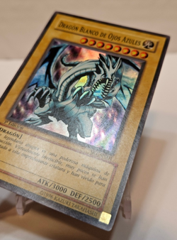 Blue-Eyes White Dragon SKE-SP001 SPANISH Super Rare 1st Edition Yugioh 917 - Image 2