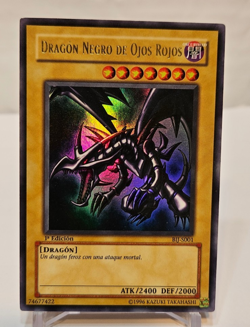 Red-Eyes B. Dragon BIJ-S001 Ultra Rare 1st Edition SPANISH Yugioh 923 - Image 1