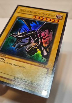 Red-Eyes B. Dragon BIJ-S001 Ultra Rare 1st Edition SPANISH Yugioh 923 - Image 2