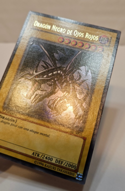 Red-Eyes B. Dragon BIJ-S001 Ultra Rare 1st Edition SPANISH Yugioh 923 - Image 3