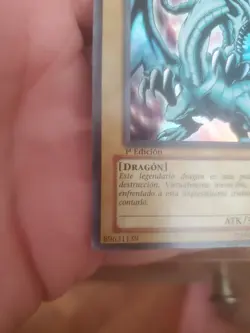 Yugioh! Blue-Eyes White Dragon - SKE-SP001 - Super Rare - 1st Edition - Image 3