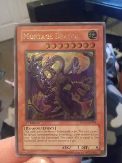 Yu-Gi-Oh! TCG Montage Dragon The Duelist Genesis TDGS-EN014 1st Edition Utr - Image 1