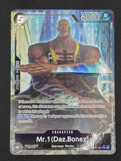 Mr.1 (Daz.Bonez) (Alternate Art) OP14-090 The Azure Sea's Seven Foil - Image 1