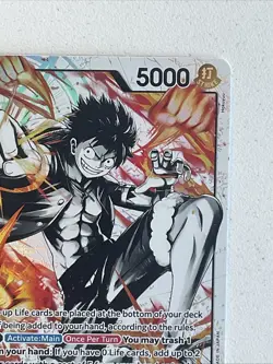One Piece TCG Monkey D. Luffy Alt Art Leader ST13 The Three Brothers English - Image 4