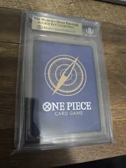 One Piece Sakazuki (SP) OP02-099 Kingdoms of Intrigue BGS 9.5 GEM MINT - Image 3