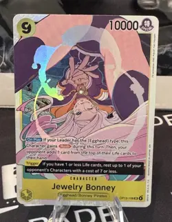 Jewelry Bonney OP13-108 SR Carrying on His Will - One Piece Lot (3) - Image 1