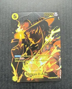 One Piece CCG - Portgas.D.Ace (SP) ST13-011 Legacy of the Master Special SR OP12 - Image 1
