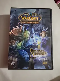 World of Warcraft TCG Heroes of Azeroth Starter Deck Trading Cards W/ Rulebook - Image 1