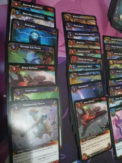 70 unsorted World of Warcraft Trading Card Game WoW - Image 4