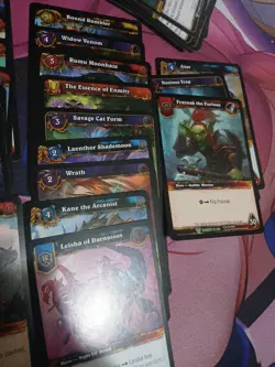 70 unsorted World of Warcraft Trading Card Game WoW - Image 5