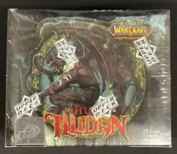 2008 UD WORLD OF WARCRAFT "THE HUNT FOR ILLIDAN" SEALED BOOSTER BOX - Image 1