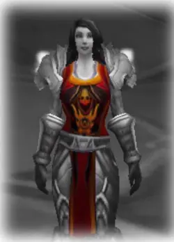 🔥 🔥 🔥 World of Warcraft WoW TCG Loot - TABARD OF FLAME Red Landro Longshot - Image 1