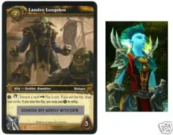 🔥 🔥 🔥 World of Warcraft WoW TCG Loot - TABARD OF FLAME Red Landro Longshot - Image 2