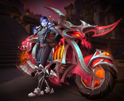 WORLD OF WARCRAFT Mount - Hateforged Blazecycle WoW | GLOBAL - Image 4