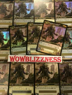 🔥 World of Warcraft - RED TABARD OF FLAME WoW TCG LOOT Landro Longshot US / EU - Image 3