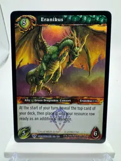 World of Warcraft TCG Foil Promo Worldbreaker Eranikus - Image 1