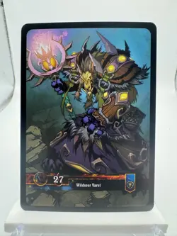 World of Warcraft TCG Throne Foil Hero Wildseer Varel - Image 2