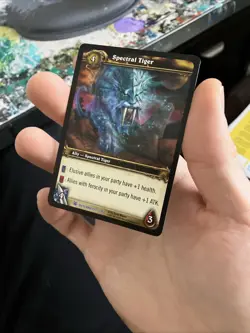 Spectral Tiger 193/246 Outland Rare, WoW, TCG, CCG, Vintage, LP Condition - Image 5