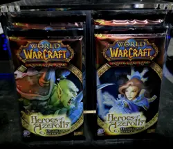 World of Warcraft TCG Heroes of Azeroth Booster Pack ART SET - Image 2
