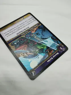 Mortal Strike Wow TCG Heroes Of Azeroth Rare 145/361 - Image 5