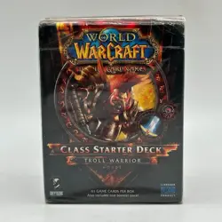 World of Warcraft TCG 2013 Class Starter Deck Troll Warrior Factory Sealed! - Image 1