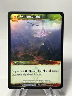 World of Warcraft WoW TCG Promo - Foil Twilight Citadel - Image 1
