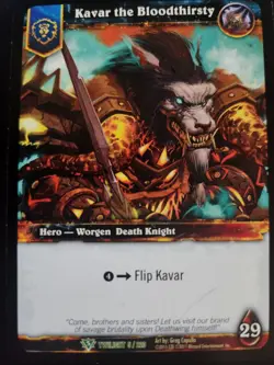 World of Warcraft TCG Twilight of the Dragons *Choose Your Cards* WoW - Image 5