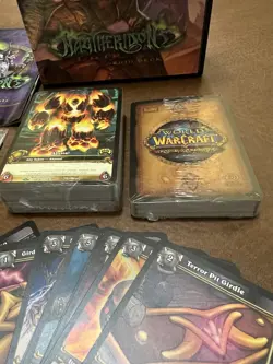 World of Warcraft WoW TCG Magtheridon's Lair Raid Deck SEALED treasure opened - Image 5