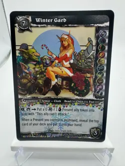 World of Warcraft TCG Foil Promo Holiday 1 2012 Winter Garb - Image 1